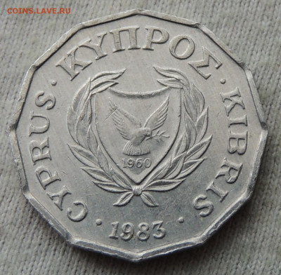 Кипр ½ цента 1983 №3 до 18.05.2025 - Кипр ½ цента 1983 .JPG