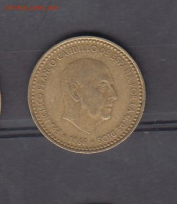 Испания 1966(69) 1 песета до 18 05 - 22