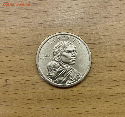 США 1$ доллар 2020 двор D Сакагавея Элизабет Ператрович - IMG_2420.JPG