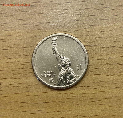 США 1$ доллар 2019 D Инновации Джорджия Сад попечителей - IMG_2306.JPG