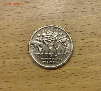 США 1$ доллар 2019 D Инновации Джорджия Сад попечителей - IMG_2305.JPG
