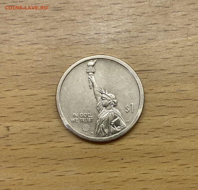 США 1$ доллар 2019 двор D Инновации Пенсильвания Вакцина - IMG_2406.JPG