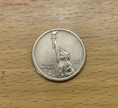 США 1$ доллар 2022 двор D Американские Инновации Теннесси - IMG_2398.JPG