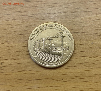 США 1$ доллар 2022 двор D Американские Инновации Теннесси - IMG_2397.JPG