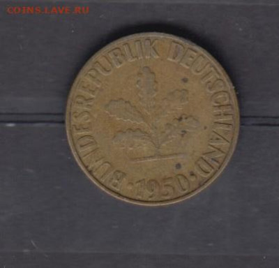 ФРГ 1950 10пф G до 19 05 - 591а