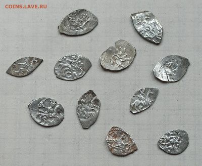 Лот монет Ивана III и Василия III , до 19.05 в 22.00 мск - 1747127586023
