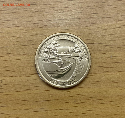 США 1$ доллар 2023 двор D Американские Инновации Нью-Йорк - IMG_2387.JPG