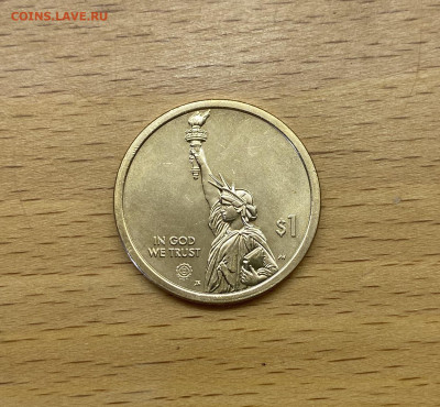 США 1$ доллар 2019 двор D Американские Инновации Делавэр - IMG_2386.JPG