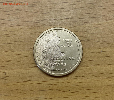 США 1$ доллар 2019 двор D Американские Инновации Делавэр - IMG_2385.JPG