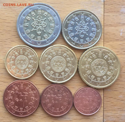 набор евро Португалия 2002 UNC - nabor_evro_portugalija_2002_bimetall_2_1_evro_50_20_10_5_2_evrocent