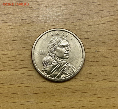 США 1$ доллар 2010 двор P Пояс Гайавата - IMG_2482.JPG