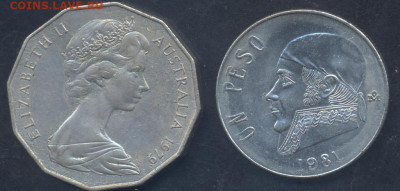Мексика 1 песо 1981 г.16.05.2025 г. 22 -00 МСК. - Австралия1
