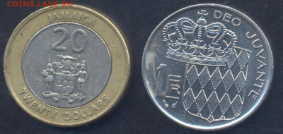Ямайка 20 долларов 2001 г.16.05.2025 г. 22 -00 МСК. - Монако