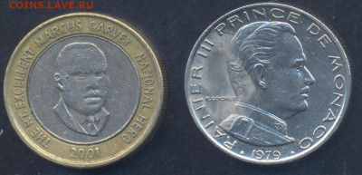 Монако 1 франк 1979 г.16.05.2025 г. 22 -00 МСК. - Монако1