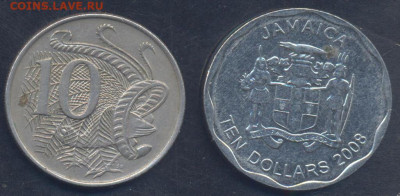 Австралия 10 центов 1966 г.16.05.2025 г. 22 -00 МСК. - Ямайка