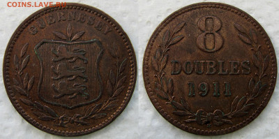 Гернси, 8 дублей 1911 года. До 20.05.25 22-00 МСК. - 7
