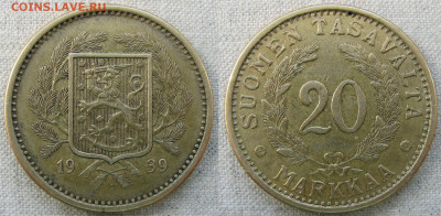 Финляндия, 20 марок 1939 года. До 20.05.25 22-00 МСК. - 12