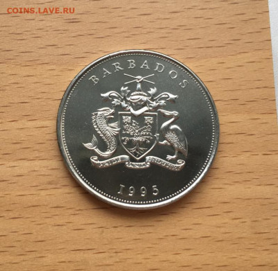 Крона Шайба Барбадос 5 доллара 1995 50 лет ООН - krona_shajba_barbados_5_dollara_1995_50_let_oon (1)