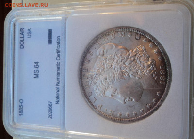Доллар 1885г.США MS 64 - DSC08957.JPG