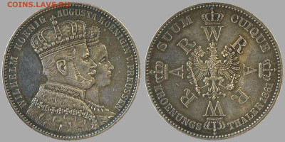 Германия Талер 1861 - 5204