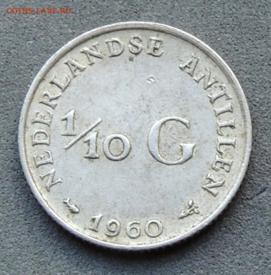 10 гульдена 1960 до 18.05.2025 - Нидерландские Антильские острова 1,10 гульдена.JPG