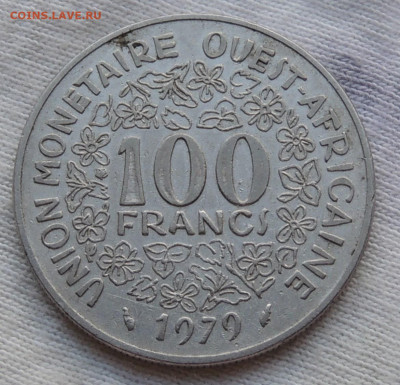 Западная Африка 100 франков 1979 до 21.05.2025 - Западная Африка 100 франков 79.JPG