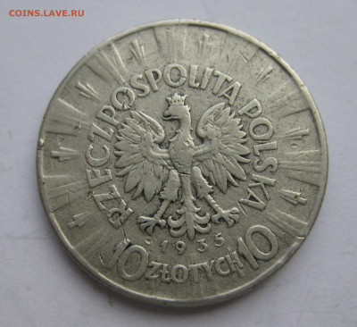10 злотых 1935 Пилсудский - IMG_9314.JPG
