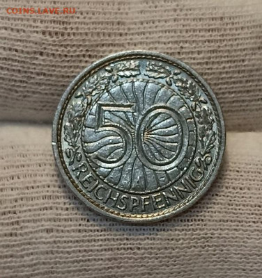 Германия 50 рейхспфеннигов 1928г ,до 19.05.2025г в 22.00мск - 2