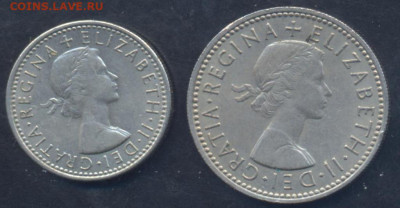 Британия шиллинг 1956 г. 20.05.2025 г. 22 -00 МСК. - Британия