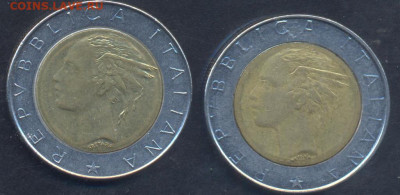 Италия 500 лир 1985 г.20.05.2025 г. 22 -00 МСК. - Италия 500 1