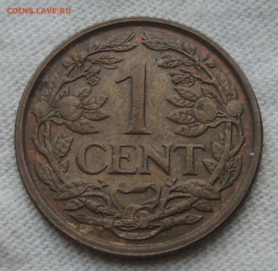 Суринам 1 цент 1957 до 25.05.2025 - Суринам 1 цент 57.JPG