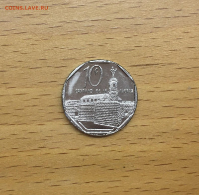 Куба 10 сентаво 2000 Крепость Ла Реаль Фуэрса - IMG_9759.JPG