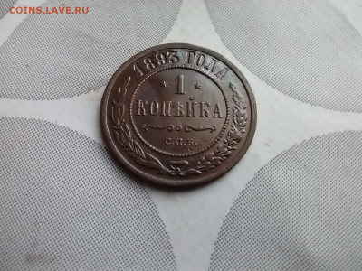 1 копейка 1893 до 23.05.2025 - 1893 (16)