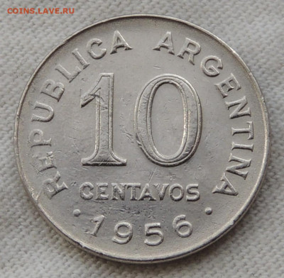 Аргентина 10 сентаво 1956 №2 до 25.05.2025 - Аргентина 10 сентаво 1956 №2.JPG