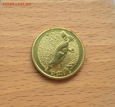 Австралия 1$ доллар 2008 Утконос Животные Фауна - avstralija_1_dollar_2008_utkonos_zhivotnye_fauna