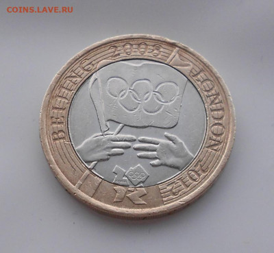 Великобритания 2 фунта 2008 передачи Олимпийского Огня - bimetall_velikobritanija_2_funta_2008_ceremonija_peredachi_olimpijskikh_igr