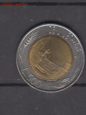 Италия 1989 500 лир до 26 05 - 209