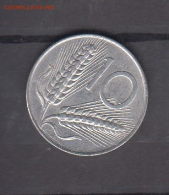 Италия 1977  10 лир до 26 05 - 221а