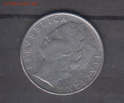 Италия 1956 100 лир до 26 05 - 267а