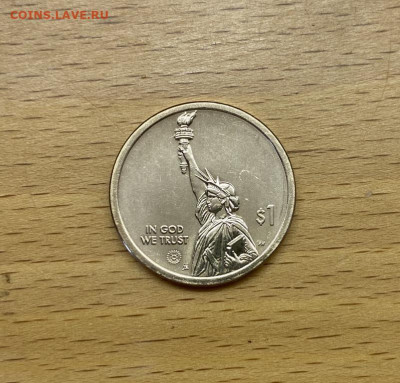 США 1$ доллар 2023 двор D Американские Инновации Индиана - ssha_1_dollar_2023_dvor_d_amerikanskie_innovacii_indiana_avtomobilnaja_promyshlennost_unc_avtomobil (1)