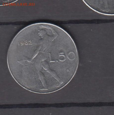 Италия 1982 50 лир до 27 05 - 288