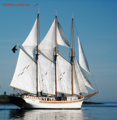 Монеты с Корабликами - Schooner_Linden
