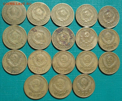 Лот 3 копейки 1926-1957г СССР 18шт 26.05.2025 в 22.10 по МСК - DSC05338.JPG