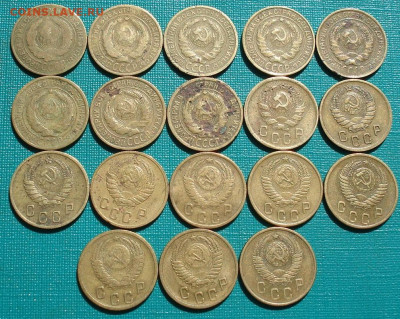 Лот 3 копейки 1926-1957г СССР 18шт 26.05.2025 в 22.10 по МСК - DSC05333.JPG