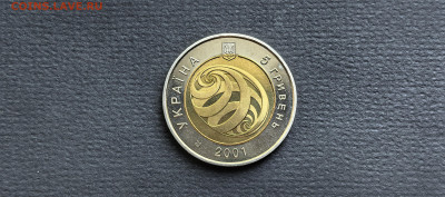 Украина 5 гривен 2001 На рубеже тысячелетий UNC до 25.05 - IMG_20250523_194055