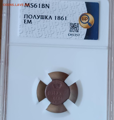 Полушка 1861,5 копеек 1793 КМ,20 копеек 1875 - IMG-20250520-WA0005