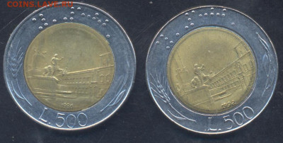Италия 500 лир 1986 г.26.05.2025 г. 22 -00 МСК. - Италия1