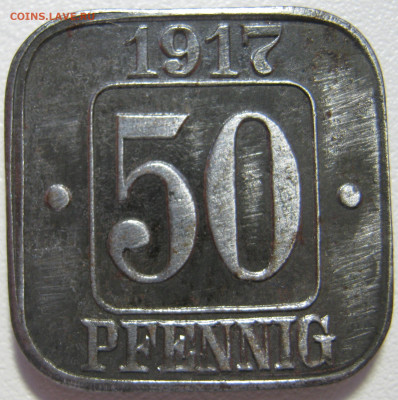 Германия Рауксель нотгельд 50 пфеннигов 1917 конь до 30.05. - IMG_0100.JPG