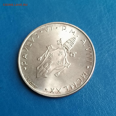 Ватикан, 500 лир 1970, до 31.05.2025. - IMG_20250525_120202
