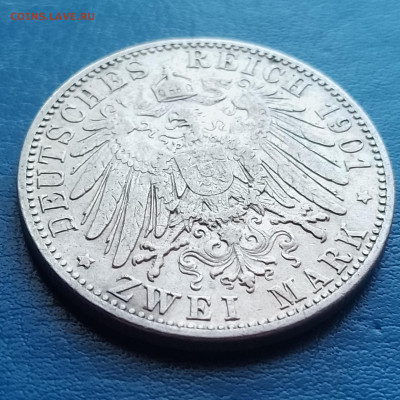 Германская империя, 2 марки 1901, до 31.05.2025. - IMG_20250516_080117